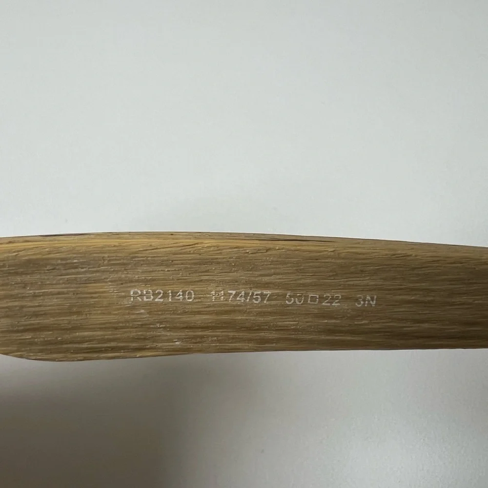 Ray-Ban Wayfarer Wooden Sunglasses. Excellent Condition